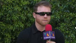 Entrevista en Los Angeles con Canelo Álvarez previo a su pelea contra Jaime Munguía  Box Azteca [upl. by Rodman]