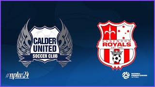 2024 NPLWVIC Round 2 Calder United SC v Essendon Royals SC [upl. by Leidba]