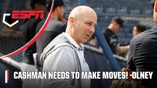 Cashman needs to make moves before deadline to stop Yankees free fall  Buster Olney  ESPN MLB [upl. by Annaiv497]