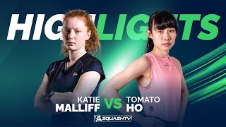 🏴󠁧󠁢󠁥󠁮󠁧󠁿 Malliff v Ho 🇭🇰  Singapore Squash Open 2024  RD2 HIGHLIGHTS [upl. by Alor363]