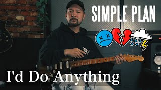 Simple Plan  Id Do Anything  Guitar cover [upl. by Nyltac938]