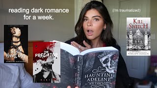 reading only dark romance for a week [upl. by Misak]