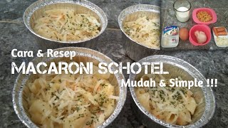 Resep Macaroni Schotel  Makaroni Skotel tanpa oven  Cocok untuk MPASI 9 usia bulan [upl. by Gilbertina]