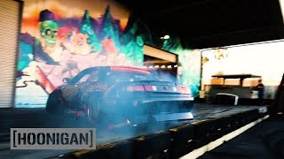 HOONIGAN DT 127 Ryan Litteral does ManLine in his 750HP RB25 Formula Drift S14 240SX [upl. by Ida]