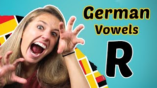 GERMAN PRONUNCIATION 9 How to PRONOUNCE the GERMAN R 😳😳😳 [upl. by Enilec]