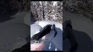 Collecting SkiersSnowboarders 141000⛷️🏂 skiing snow snowboarding viralvideo fyp Skiheaven [upl. by Russel]