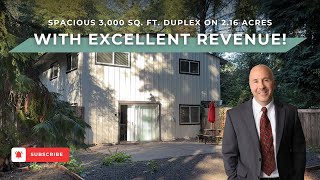 Spacious 3000 Sq Ft Duplex on 216 Acres with Excellent Revenue  Portland Oregon [upl. by Gnut]