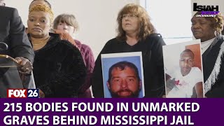 215 bodies found in unmarked graves behind Mississippi jail [upl. by Baron]