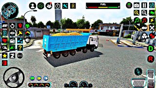 Tata dumpar truck 4925c driving  Dump Truck Driving in bussid  Offroad 500 Dump truck Driving [upl. by Joseito]