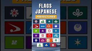 Japan 47 Prefectures Flags Part 1 [upl. by Cybil609]