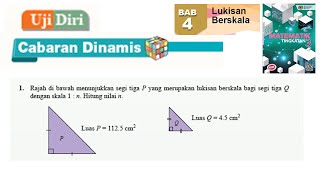 KSSM Matematik Tingkatan 3 Bab 4 lukisan berskala uji diri no1 cabaran dinamis buku teks [upl. by Fitzgerald734]