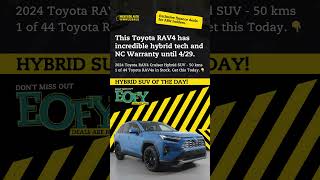 𝐇𝐘𝐁𝐑𝐈𝐃 𝐒𝐔𝐕 🚙  2024 Toyota RAV4 Cruiser Hybrid SUV in Mineral Blue 🩵 westsideauto toyotarav4 [upl. by Fuhrman]