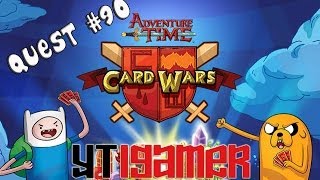 Card Wars  Adventure Time  Gameplay  Iphone  Ipad  iOS Universal  Quest 90 [upl. by Eiramyelhsa]