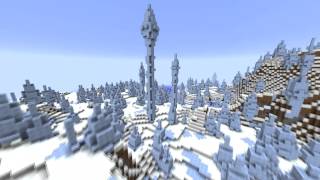 Minecraft Generated Structures Ice Plains Spikes [upl. by Lananna]