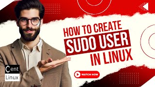 How to Create Sudo User in Linux  Create Admin User in Linux [upl. by Tivad]