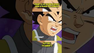 Goku a comido mucha carne asada Vegeta le dice que utilice la cabeza dragonballsuper botamo [upl. by Aeniah]