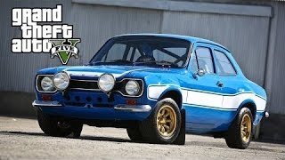 GTA 5  Fast and Furious 6 Car Build Brians Ford Escort [upl. by Reema]