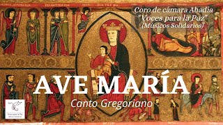 AVE MARIA  Canto Gregoriano [upl. by Atsyrt]