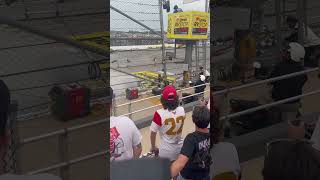 Grant Enfinger takes the checkered flag at Talladega truck series nascar racing race talladega [upl. by Winifred]