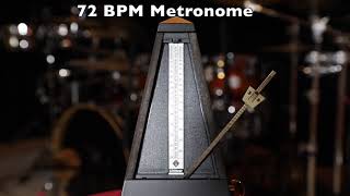 REAL Metronome  72 bpm  Wittner Model No 806m [upl. by Curran]