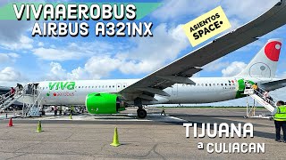 TRIP REPORT VivaAerobus A321NX  Tijuana TIJ  Culiacan CUL  Reporte de vuelo ✈️ [upl. by Auric347]