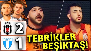 GALATASARAYLILAR BEŞİKTAŞ MAÇINI İZLERSE BEŞİKTAŞ 21 MALMÖ [upl. by Iot]