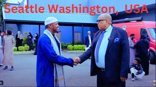 Abdisalaan Hereri iyo Soomaalida Seattle Washington quotBarnaamij xiiso badan [upl. by Grindlay907]