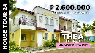 House Tour 24  3BR Townhouse Near Manila  Thea Model  Lancaster New City  General Trias Cavite [upl. by Ainex]