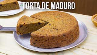 Torta de Maduro SIN HARINA [upl. by Evanne831]