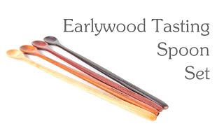 Earlywood Wood Tasting Spoons [upl. by Nine]