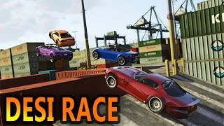 Punjabi Funny RACE  GTA 5 BrarTV [upl. by Oppen]