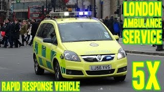 Ambulance responder car responding [upl. by Antonina683]