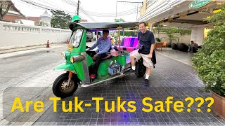 BANGKOK TUKTUK RIDE TO CHINATOWN 4K [upl. by Chally]