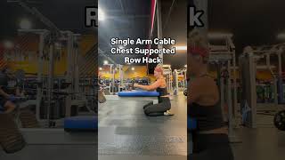 Single Arm Cable Chest Supported Row [upl. by Nine360]