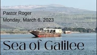 2023 03 06 Sea of Galilee [upl. by Aymik]