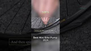 TOP 5 Best Mini Bike Pump 2024 [upl. by Annoyi]