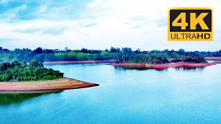 Beautiful Ndakaini Dam Aerial View [upl. by Noland]