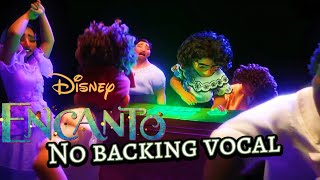 Disney Encanto We Dont talk About Bruno No Backing Vocals Version [upl. by Eelyam639]