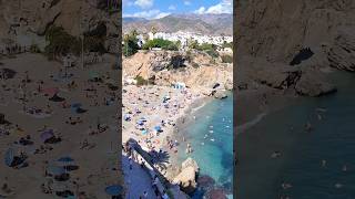 Amazing views in Balcón de Europa in Nerja Spain 🌞😊😮 🇪🇸 shorts krieljan nerja travel [upl. by Zobkiw]