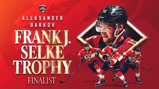 Aleksander Barkov named 202324 Selke Trophy Finalist [upl. by Eneri]