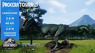 Proceratosaurus  Jurassic World Evolution [upl. by Amaryl]