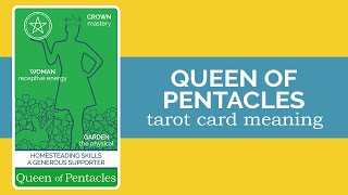 The Queen of Pentacles Tarot Card [upl. by Okechuku]