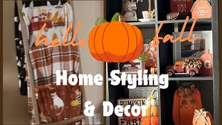 Fall Decorating Ideas  Functional  Cozy Fall Decorations  Fall Decor Home Styling [upl. by Eimaj674]