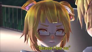 【MMD】 Lens love confession to Neru 『鏡音レン x 亞北ネル』Motion Data DL [upl. by Perdita]