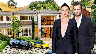 Caitriona Balfe RICH Lifestyle New Babe Big Mansion Lifes GOOD [upl. by Pelag349]