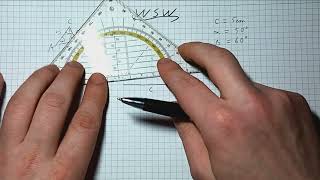 Dreieckskonstruktion WSW  Mathe in 5 Minuten [upl. by Lucky99]
