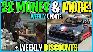 GTA Online WEEKLY UPDATE 2X Money amp More [upl. by Prakash]