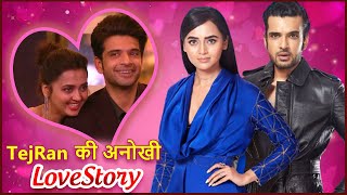 Karan amp Tejasswi Cute Lovestory  First Meet Friendship Bond Proposal Bigg Boss 15 [upl. by Ahtelat]