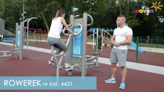 NOVUM Urządzenia Fitness  Rowerek 4421 [upl. by Yecies]