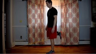 How To Bands Standing Hamstring Curl [upl. by Renato954]